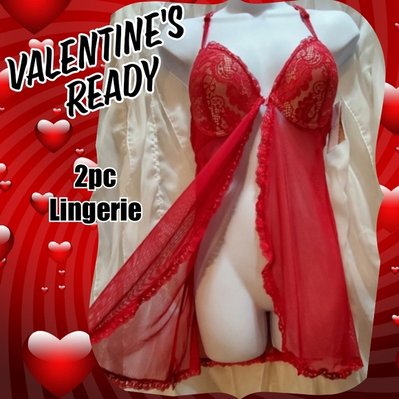 ❄️50% Off❄️ Sexy JESSICA SIMPSON 2pc Lingerie, L . HOLIDAY READY - Picture 11 of 14